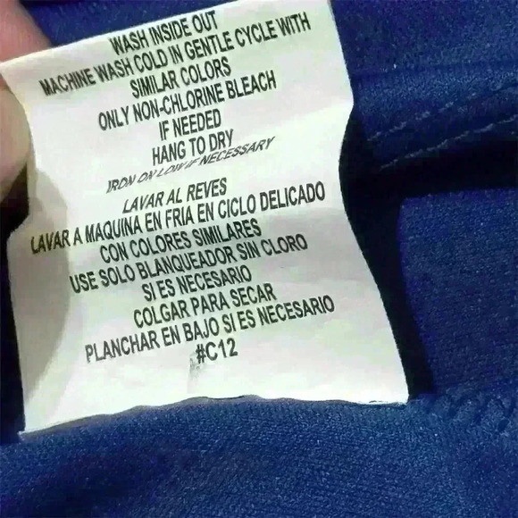 Luxology Women's Floral Cold Shoulder Dress Size 12 Navy Blue Short Sleeve - Picture 4 of 9